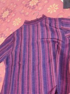 Purple Color Short Kurti
