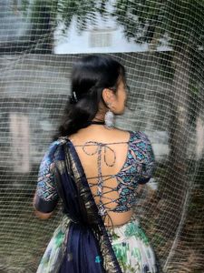 Festival Lehenga with stitched blouse and skirt