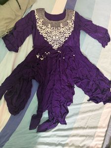 Boho Embroidered Kurta Set