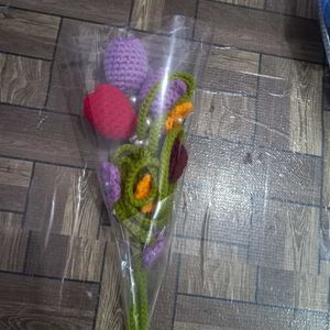 Crochet Tulip Garland
