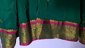 Green Ethnic Gown