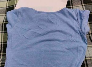 Light Blue Los Angeles Dream Long T-Shirt