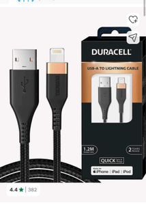 USB A To Lighting C Cable