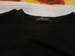 Korean Black Bodycon Dress