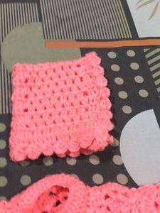Handmade Crochet Baby Set new wollen