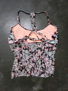Boho Print Racerback Tank Top