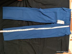 Women Blue Formal Pant
