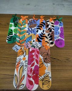 Handmade Aesthetic Bookmarks Set of 9