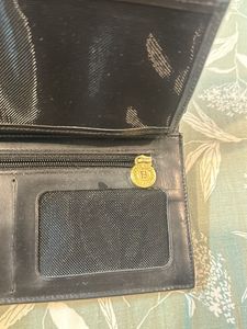 Fendi Grey Zucchino Canvas Wallet