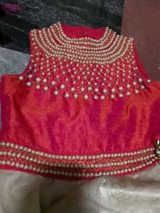 Designer Pearl Embellished Blouse
