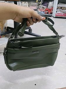 Olive Green Crossbody Bag