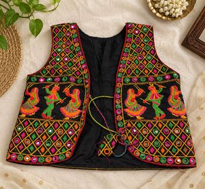 Embroidered Folkloric Vest