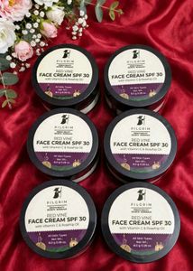 Pack of 6 💖 Pilgrim Red Vine Face Cream with Vita