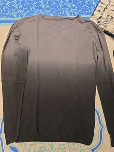 Westside Men's Grey Ombre Long Sleeve Sweater/T-sh