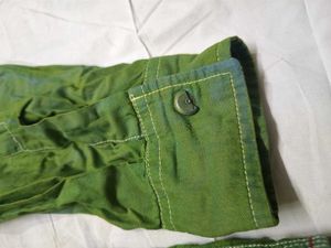 Men's Olive Green Cargo Shirt