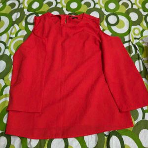 COMBO OF 2 Boho Tiered Cold Shoulder Top