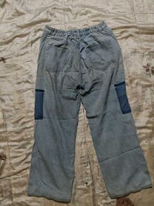 Patchwork Denim Jeans