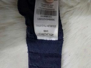 zudio Comfortable Navy Blue Bra