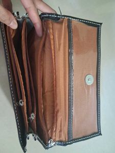 Elegant Black Leather Wallet