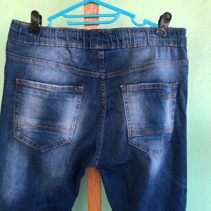 Splash Denim Jogger