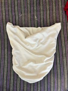 Chic White Ruched Sleeveless Top