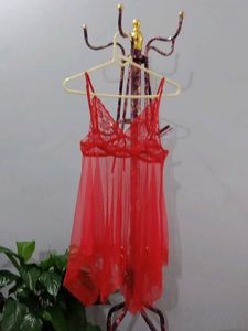 Sheer Lace Babydoll