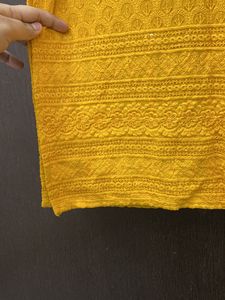 Chikankari Kurta 💛