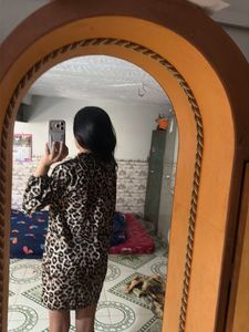 Leopard Print Pajama Set