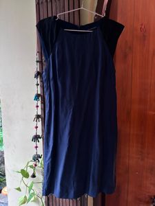 Classic Navy Blue Dress