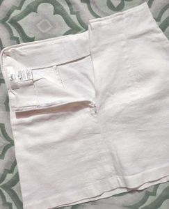 White Mini Skirt