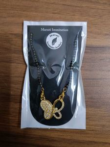 Sparkling Butterfly Mangalsutra