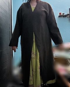 Elegant Long Dark Brown Trench coat
