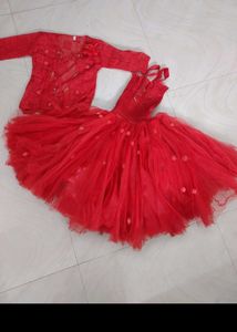 Beautiful Frock With Shrug