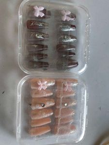 Nail Art Press-On Nails Set