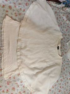 White Cape Top