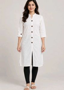 Classic White Kurta