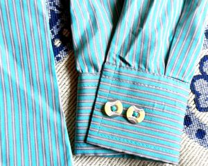 Striped Button-Down Shirt