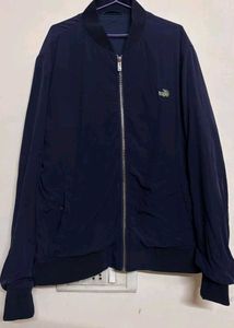 Men's Navy Bomber Jacket