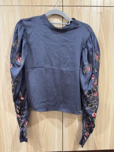 Floral Embroidered Top