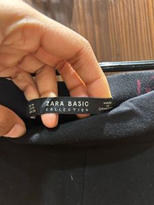 Zara Zipper Skinny Pants