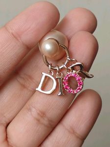 Dior Pearl &amp; Crystal Earrings