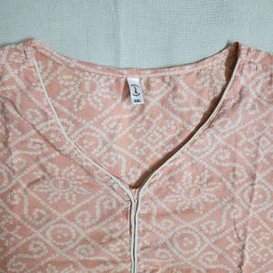 Peach Night Suit | XXL