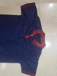 Men's Navy Blue Polo T-Shirt