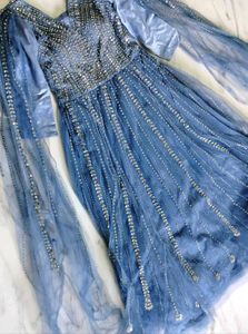 Beautiful princess style gown for women 💙 🔥