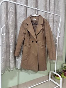 Elegant Tan Trench Coat