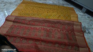 Beautiful Yellow Saree with Golden Border