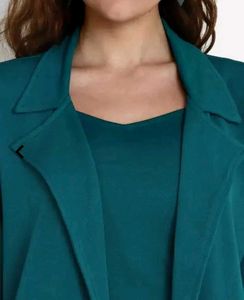 Chic Teal Pant Suit Set