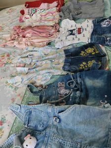 Cute Baby Girl Clothes Bundle