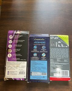 Brand New 3 Geometry Boxes Combo