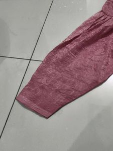 Beautiful Pink Kurta Set Farsi salwar